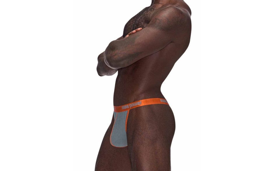Male Power Casanova Uplift Micro Thong in Grey for Men > Clothes > Mens G-Strings - Tophatter Daily Deals