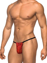 Stretch Lace Posing Strap Red Thongs & G-Strings - Tophatter Daily Deals