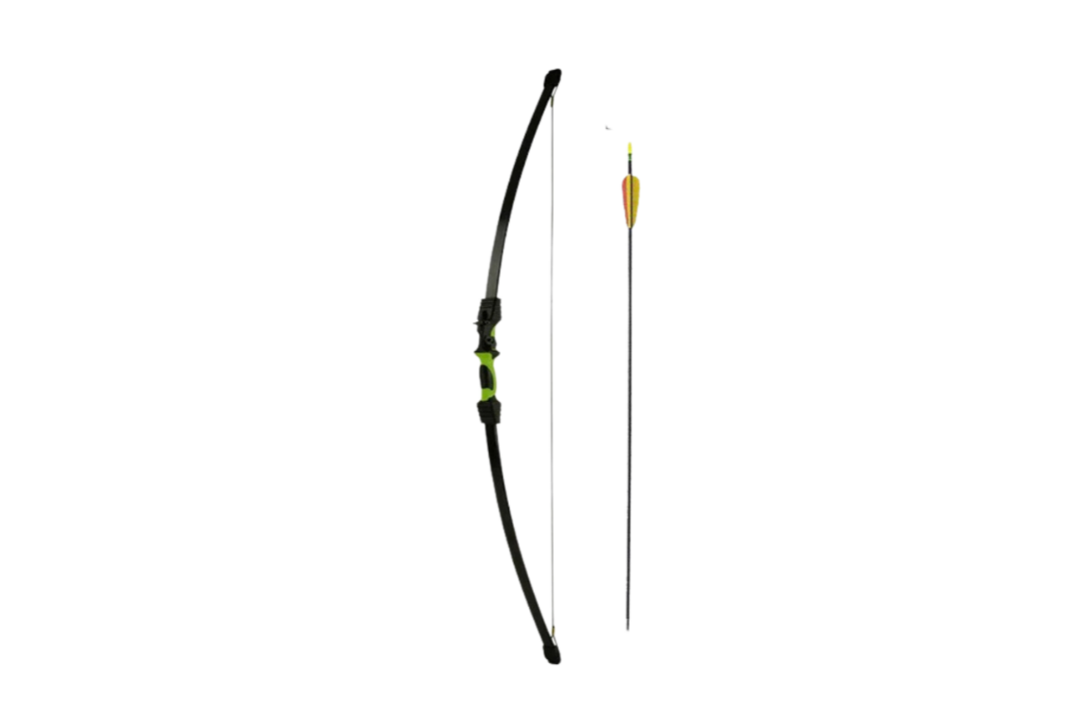MANKUNG 18LBS RECURVE BOW SET - BLACK - Tophatter's Army Deals ARCHERY - Tophatter Daily Deals