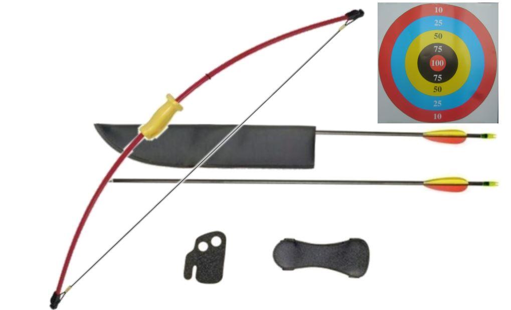 MANKUNG 8 LBS RECURVE BOW SET - RB009 - Tophatter's Army Deals ARCHERY - Tophatter Daily Deals