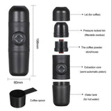 Manually Operated Portable Coffee Maker Espresso Machine Coffee Makers & Accessories - Tophatter Daily Deals