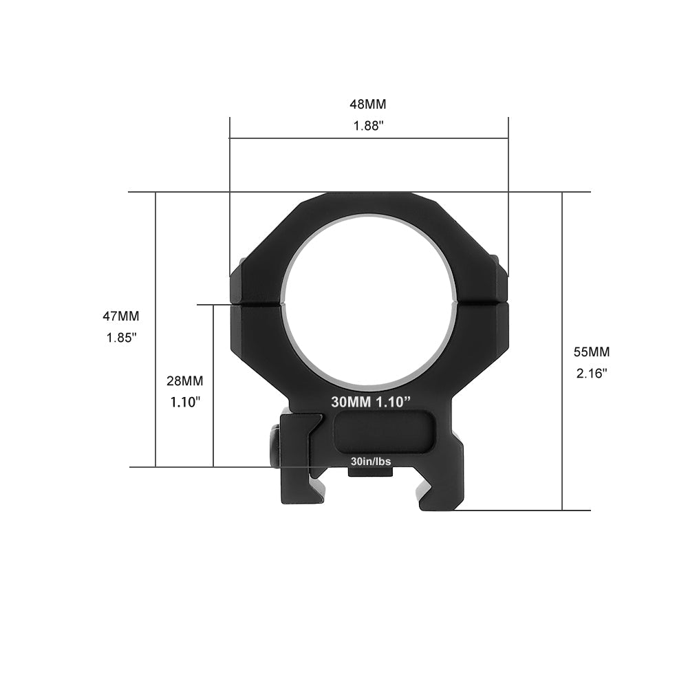 MARCOOL HEAVY DUTY LOW PICATINNY MOUNT SET 30MM - Tophatter's Army Deals OPTICS & SCOPES - Tophatter Daily Deals