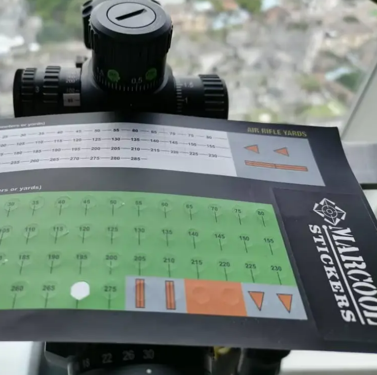 MARCOOL SCOPE TURRET STICKERS - Tophatter's Army Deals ACCESSORIES - Tophatter Daily Deals