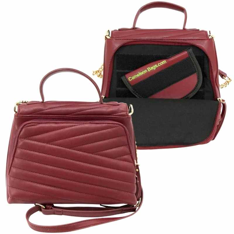 Cameleon® Venus Conceal Carry Over Shoulder Purse Handgun Purses - Tophatter Daily Deals