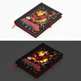 Marvel Deadpool - Officially Licensed A5 Premium Notebook With Light