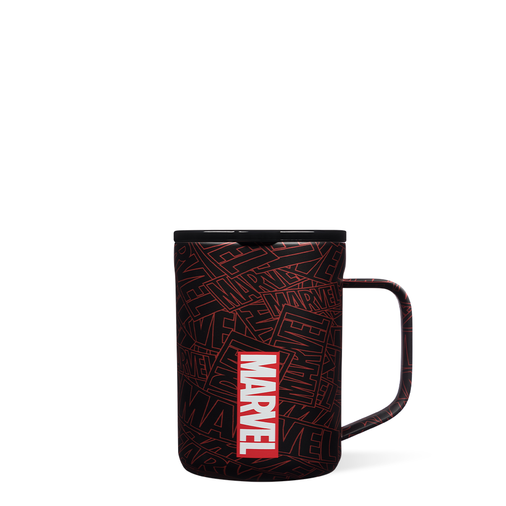 Marvel Coffee Mug by CORKCICLE. Marvel Logo 16oz Coffee Mug - Tophatter Daily Deals