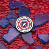 The Falcon and the Winter Soldier – Who Will Wield the Shield Pin Badge Pin Set - Tophatter Daily Deals