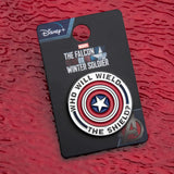 The Falcon and the Winter Soldier – Who Will Wield the Shield Pin Badge Pin Set - Tophatter Daily Deals