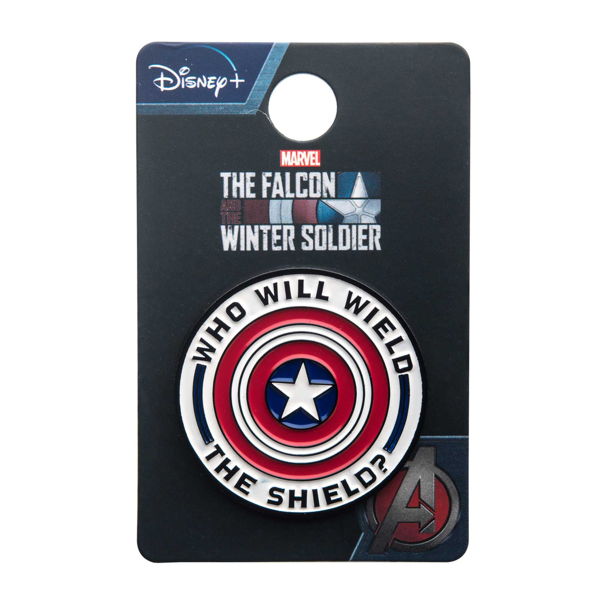 The Falcon and the Winter Soldier – Who Will Wield the Shield Pin Badge Pin Set - Tophatter Daily Deals