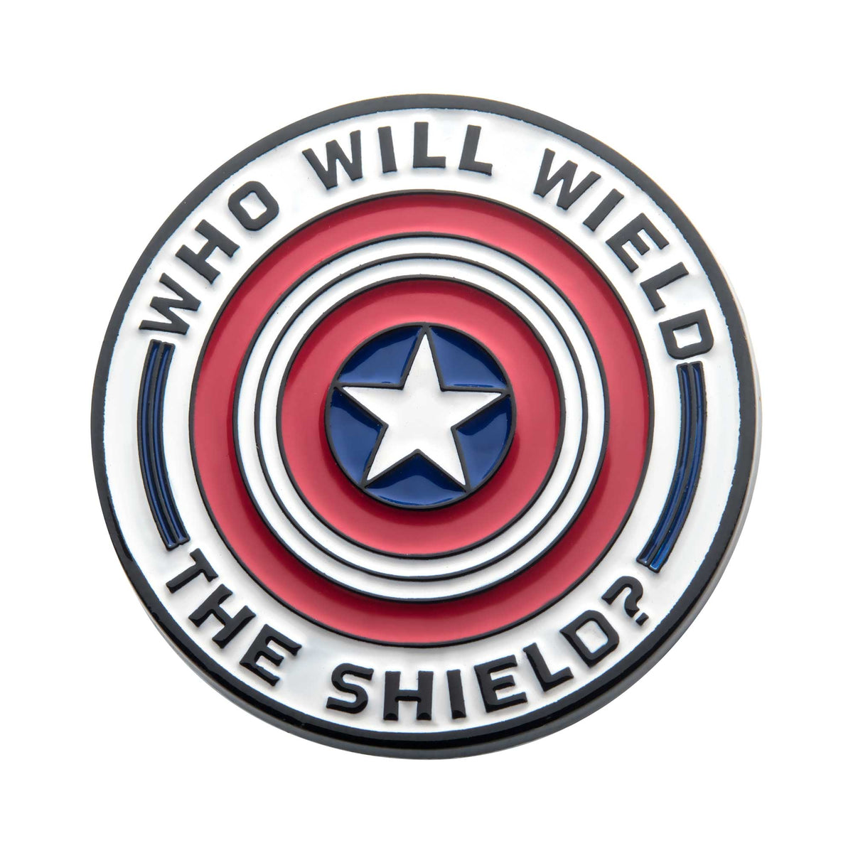 The Falcon and the Winter Soldier – Who Will Wield the Shield Pin Badge Pin Set - Tophatter Daily Deals