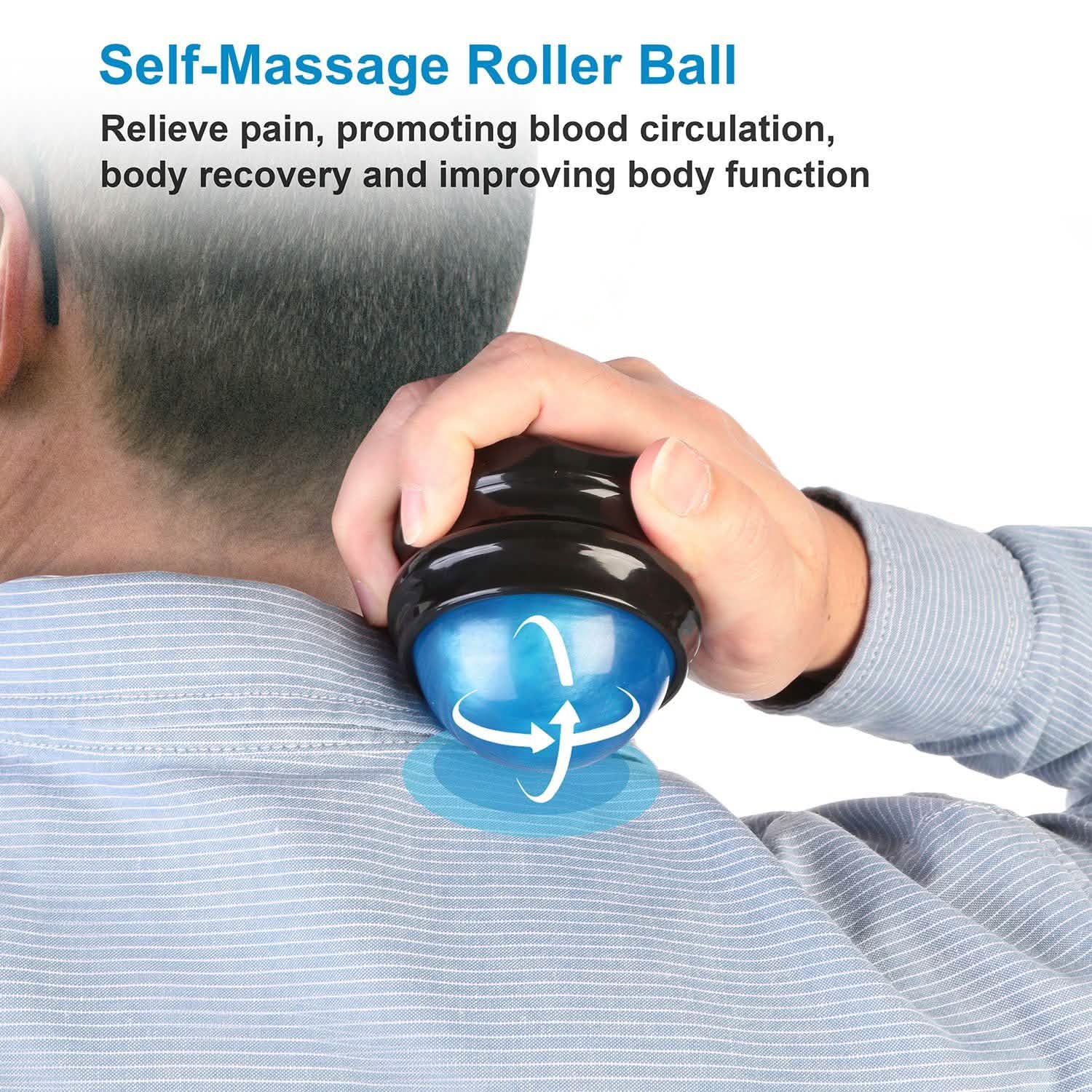 Massage Ball Manual Roller Massager Health & Wellness - Tophatter Daily Deals