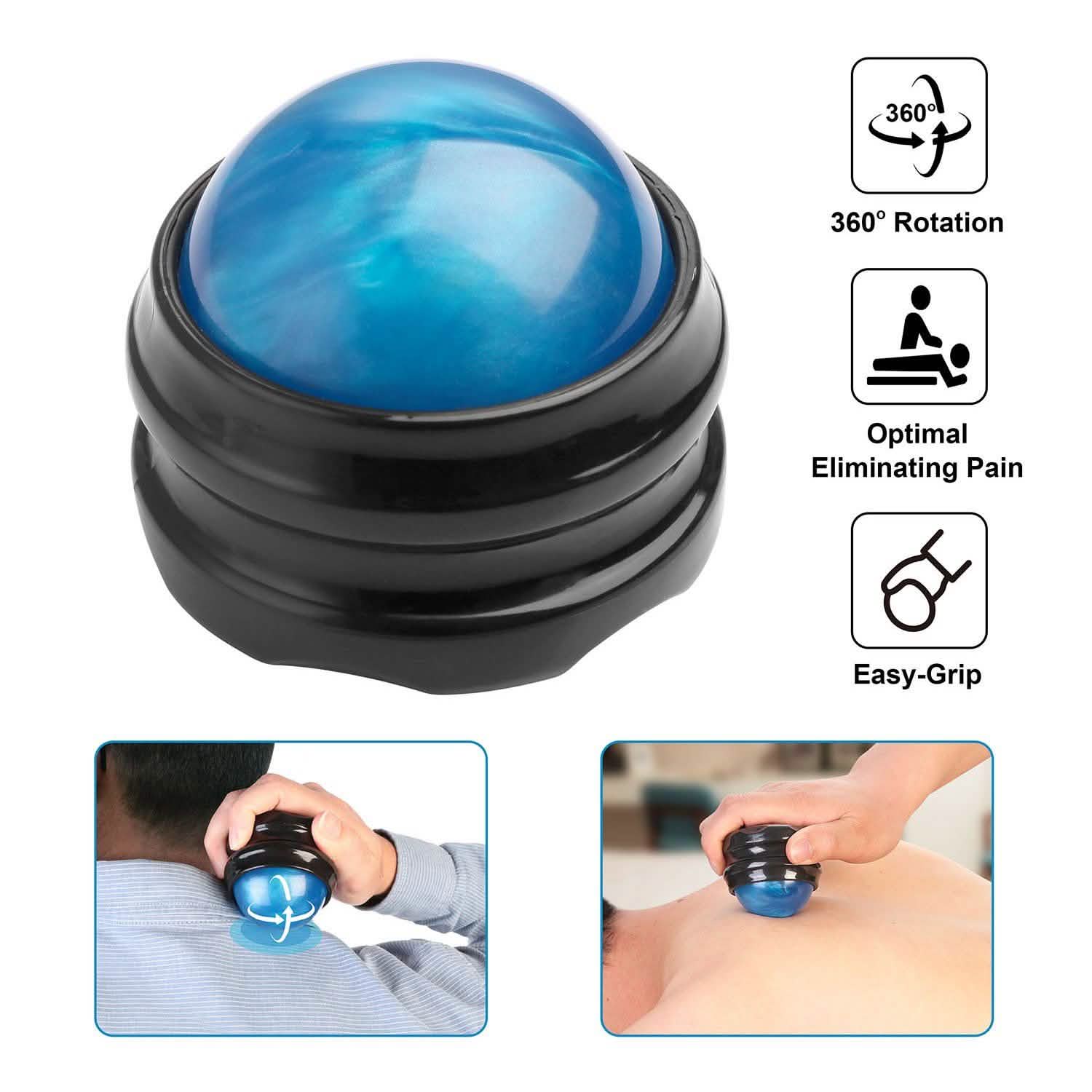 Massage Ball Manual Roller Massager Health & Wellness - Tophatter Daily Deals