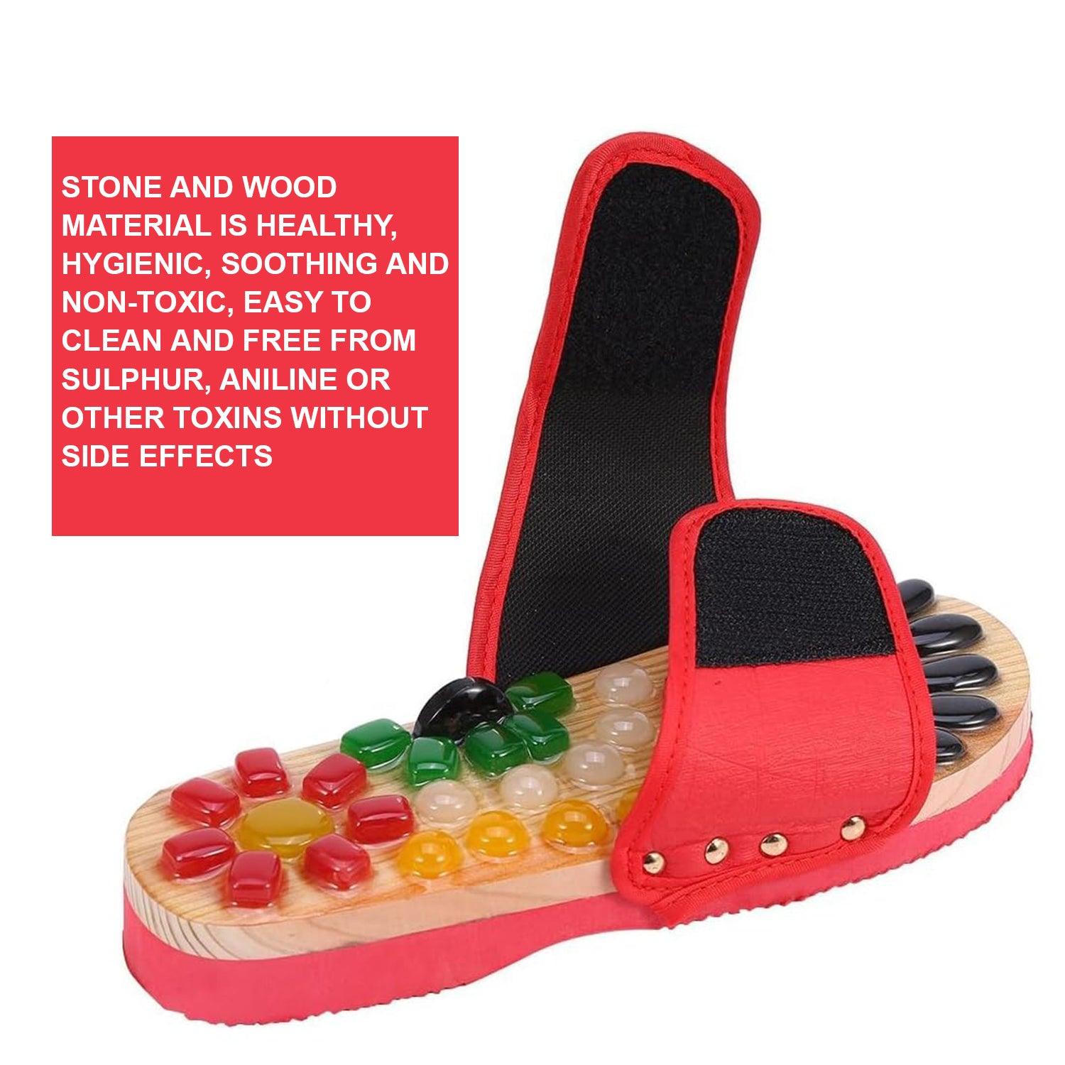 Foot Massage Slippers - Acupressure Foot Massager Slipper Sandals Acupoint Stimulation Massager Health & Beauty - Tophatter Daily Deals