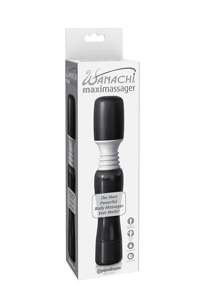 Pipedream - Wanachi - Maxi Massager Wand - Black Sex Toy - Tophatter Daily Deals