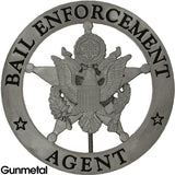 Marshal Bail Enforcement Agent Badge Set - Tophatter's Weapons'N'Deals Professional Quality Stock Badges - Tophatter Daily Deals