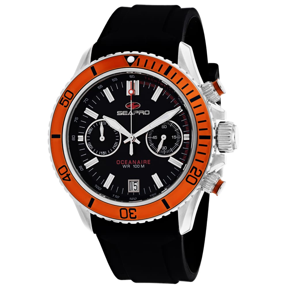 Seapro Men's Thrash // SP0334 Black Watches - Tophatter Daily Deals