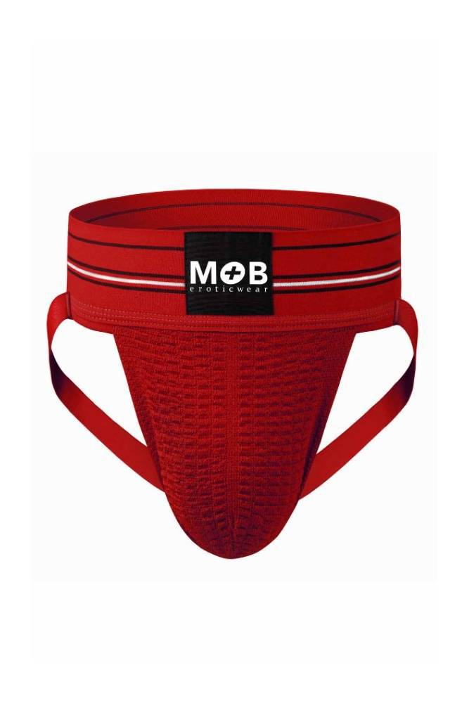 Male Basics - Fetish Classic - Wide Jockstrap - Red - MBL100 Lingerie - Tophatter Daily Deals