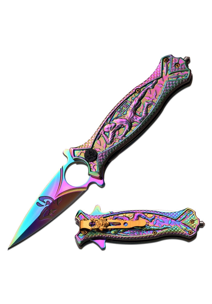 MASTER COLLECTION SPRING ASSISTED 4.5" CLOSED - Tophatter Daily Deals