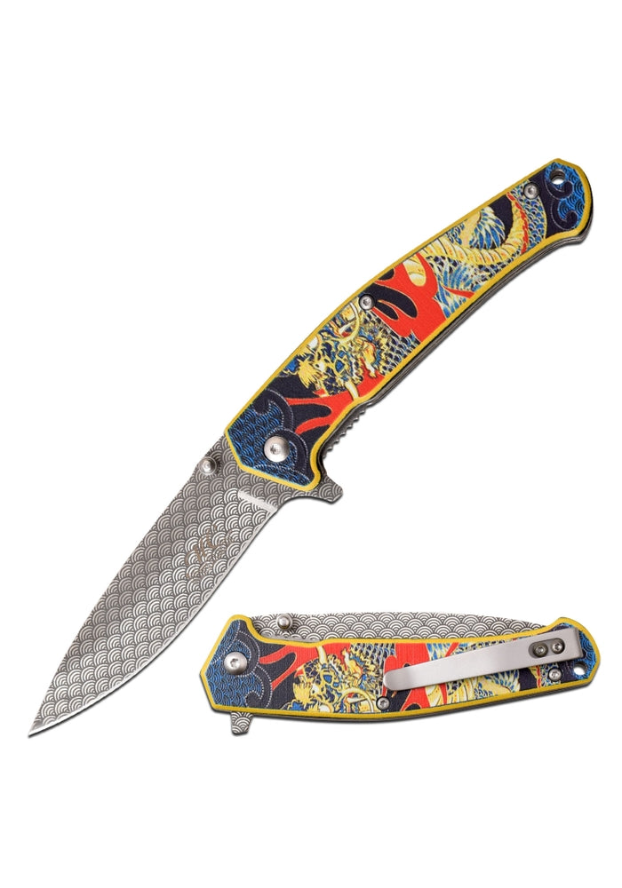 MASTER COLLECTION SPRING ASSISTED KNIFE - Tophatter Daily Deals