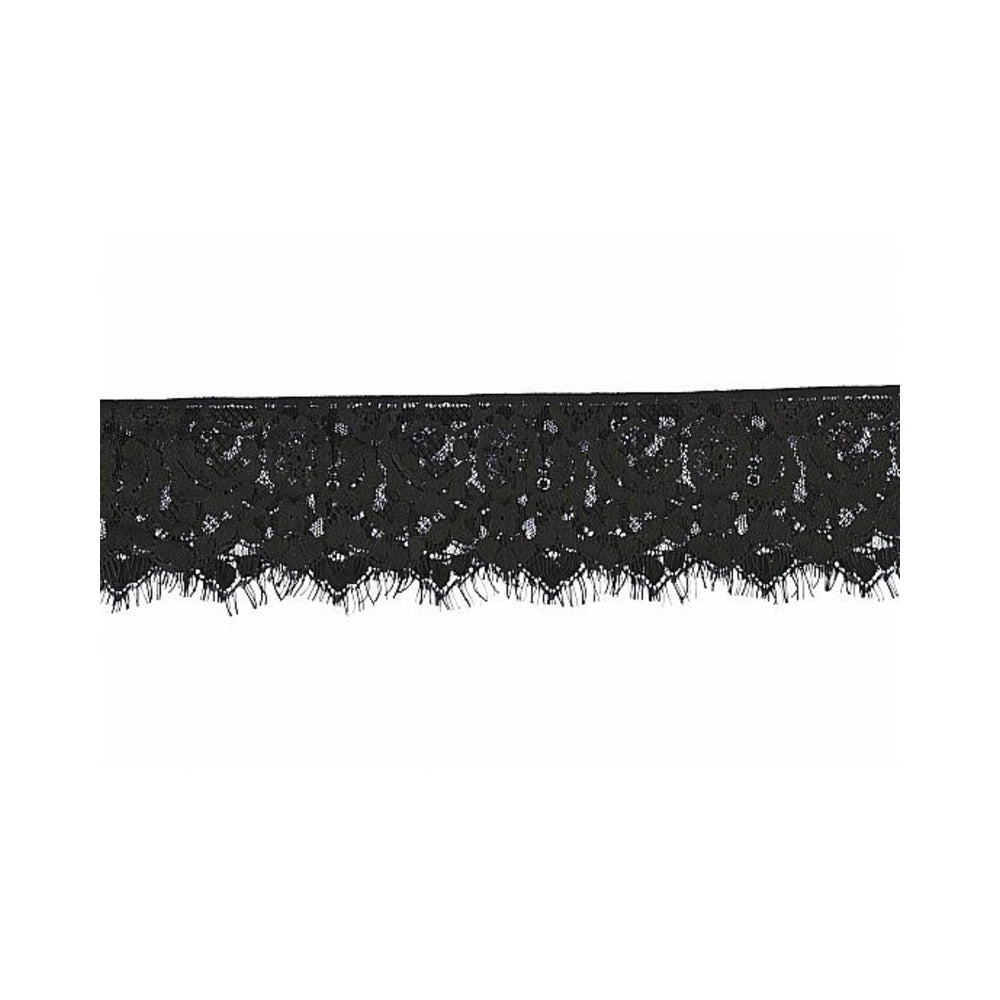 Ouch! Mystre Lace Mask - Black - Tophatter Daily Deals