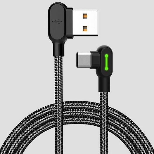 Mcdodo Charging Cord Nylon USB Cable Type-C for iPhone Apple 1.8m Charging Cable - Tophatter Daily Deals