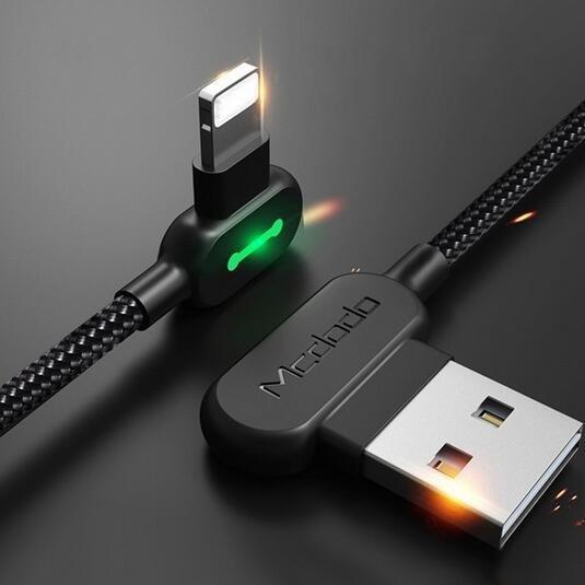 Mcdodo Charging Cord Nylon USB Cable Type-C for iPhone Apple Charging Cable - Tophatter Daily Deals
