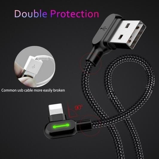 Mcdodo Charging Cord Nylon USB Cable Type-C for iPhone Apple Charging Cable - Tophatter Daily Deals