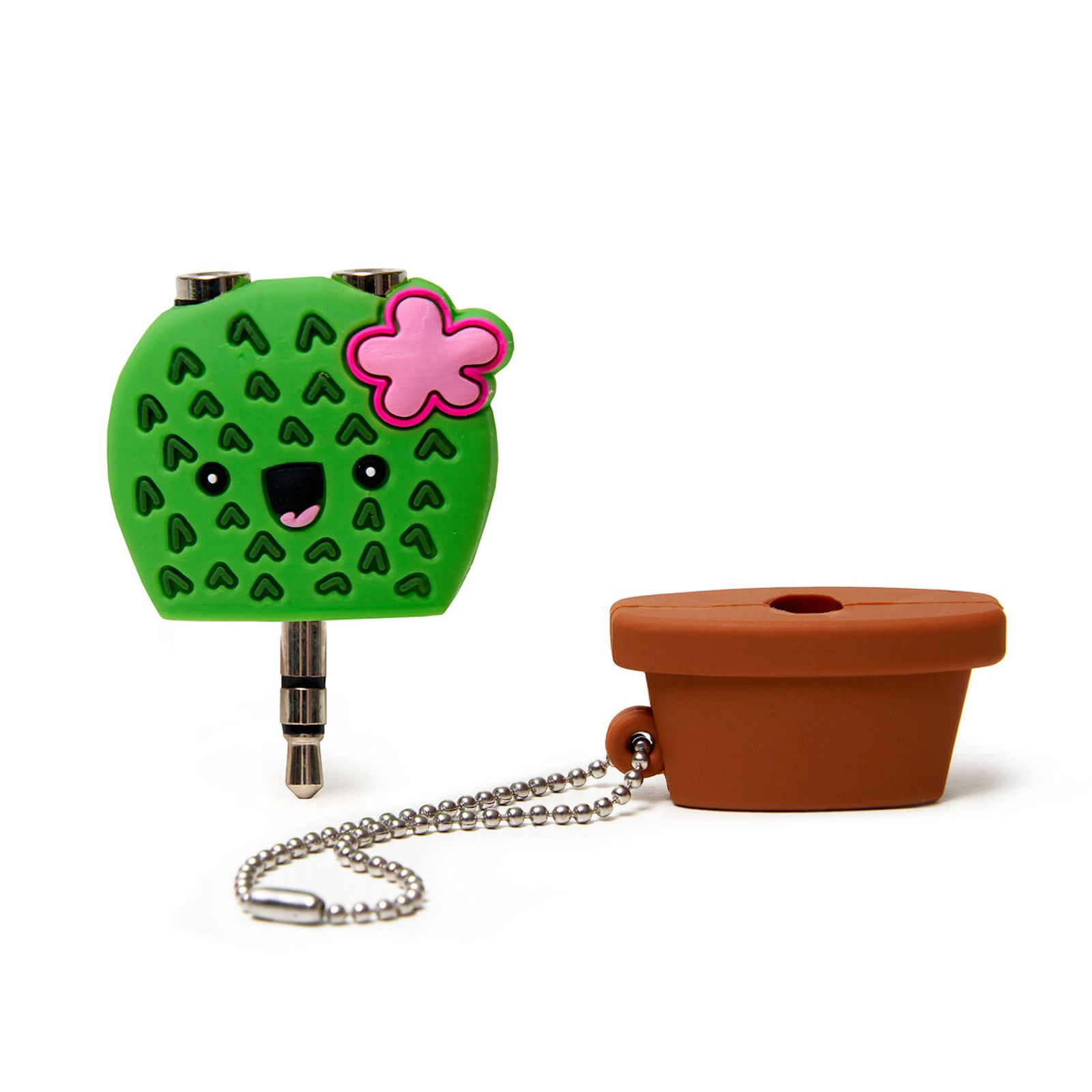 Me & You Audio Splitter Cactus Earphones - Tophatter Daily Deals
