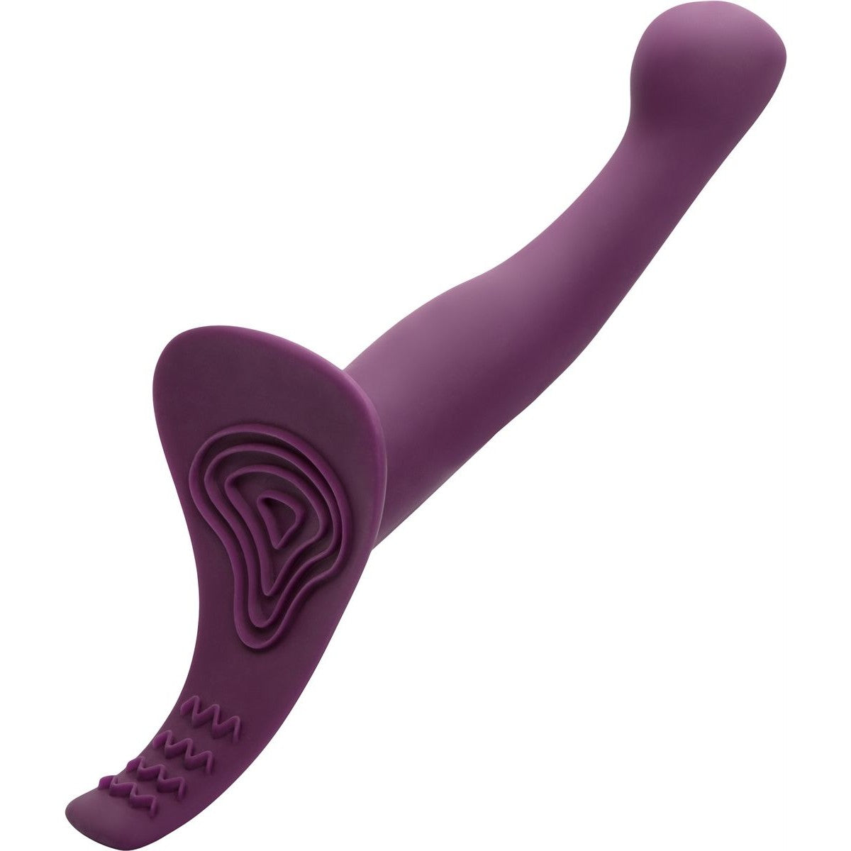 ME2 Vibrating Strap-On Ready Probe in Purple Vibrating Strap-On Probe - Tophatter Daily Deals