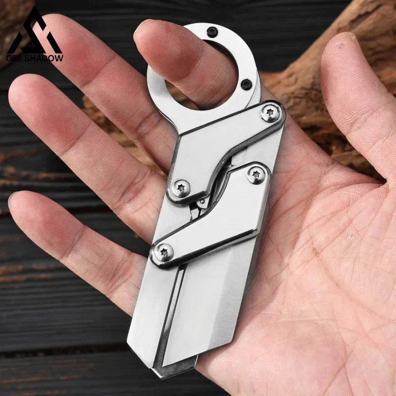 Mechanical folding EDC Knife-GS16 Pocket Knives - Tophatter Daily Deals