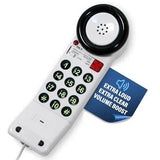 Med-Pat XL88Q One-Piece Phone – Extra-Loud Volume, Visual Ring, Water-Resistant, Hearing Aid Compatible Pack of 1 Cell Phones - Tophatter Daily Deals