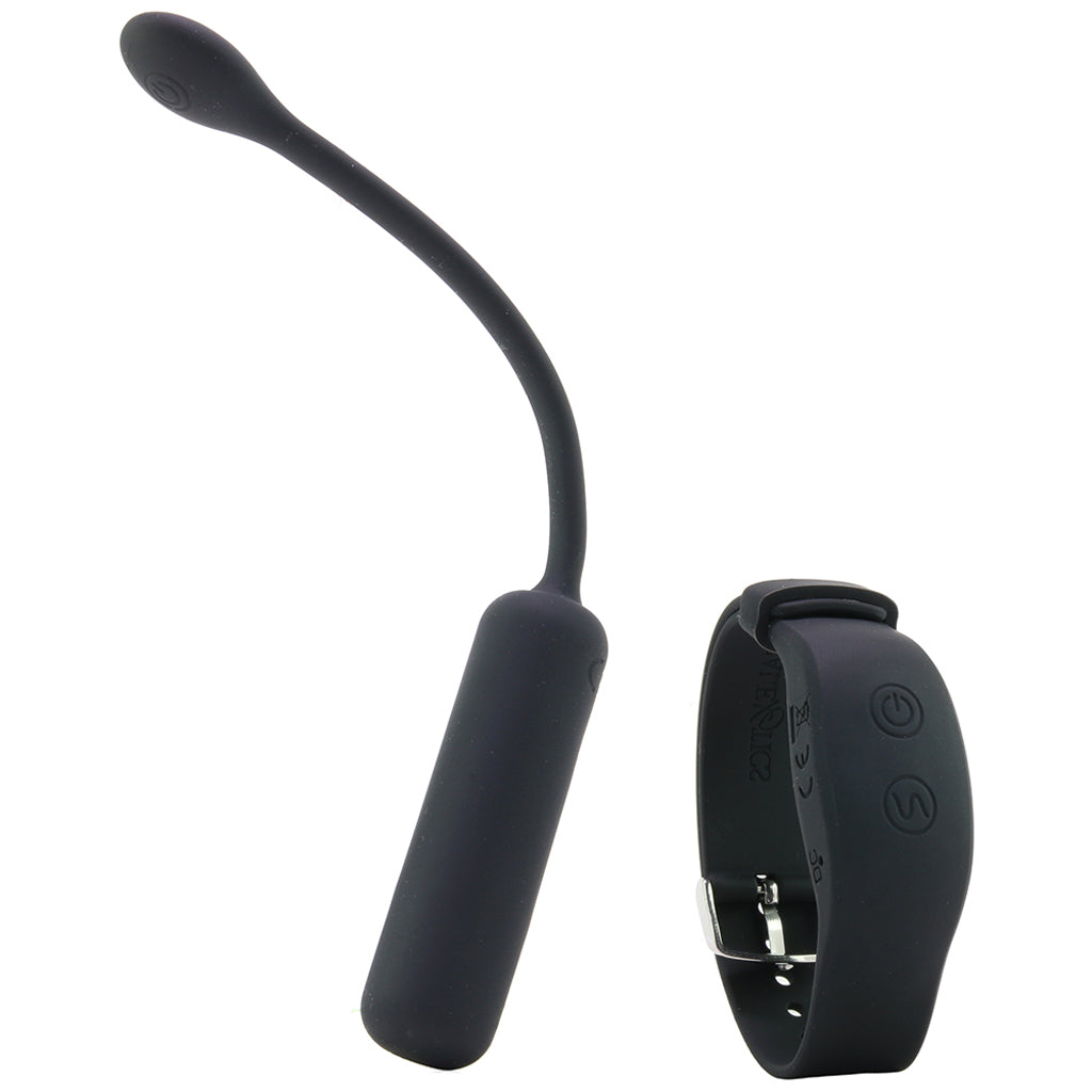 Petite Bullet Vibe with Wristband Remote Vibrators > Bullet and Egg Vibrators - Tophatter Daily Deals