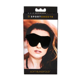 Soft Blindfold in Black Bondage and Fetish > Pleasure Masks and Dress Up Play - Tophatter Daily Deals