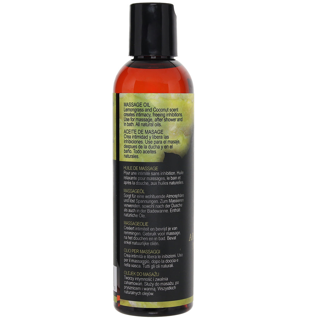 Relax Massage Oil 4oz/120ml in Lemongrass & Coconut Sensual Love > Massage - Tophatter Daily Deals