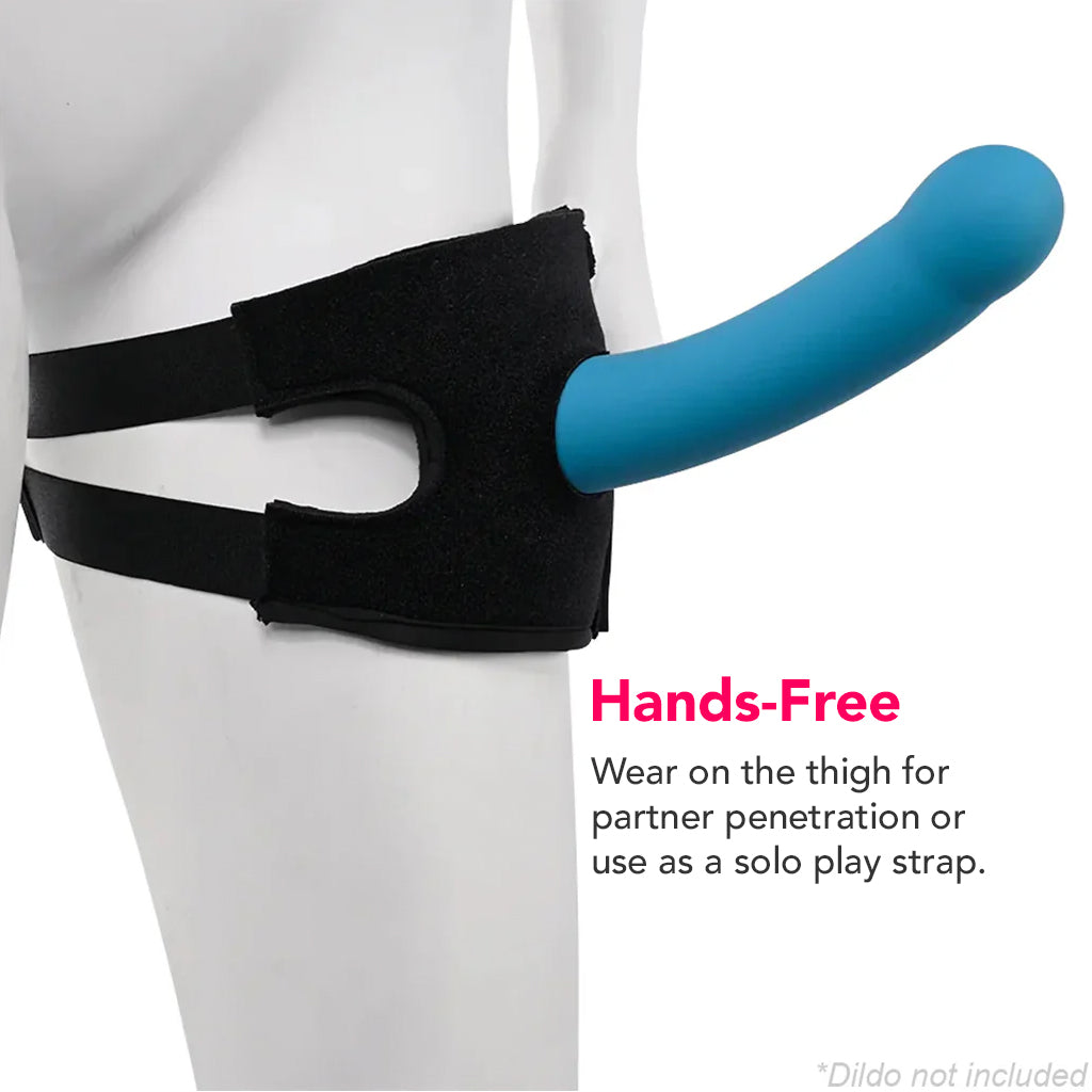 Pivot Forced-O Thigh Strap Dildo Sex Toys > Strap-On and Harnesses - Tophatter Daily Deals