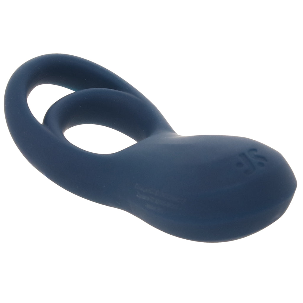 Satisfyer Epic Duo Vibrating Cock Ring Cock Rings - Tophatter Daily Deals