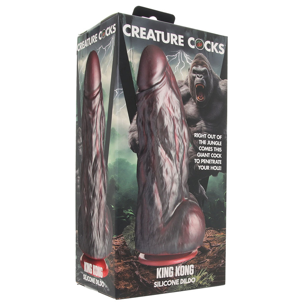 Creature Cocks King Kong Silicone Dildo - Tophatter's Adult Sex Toys Online Dildo Sex Toys > Fantasy Dildos - Tophatter Daily Deals