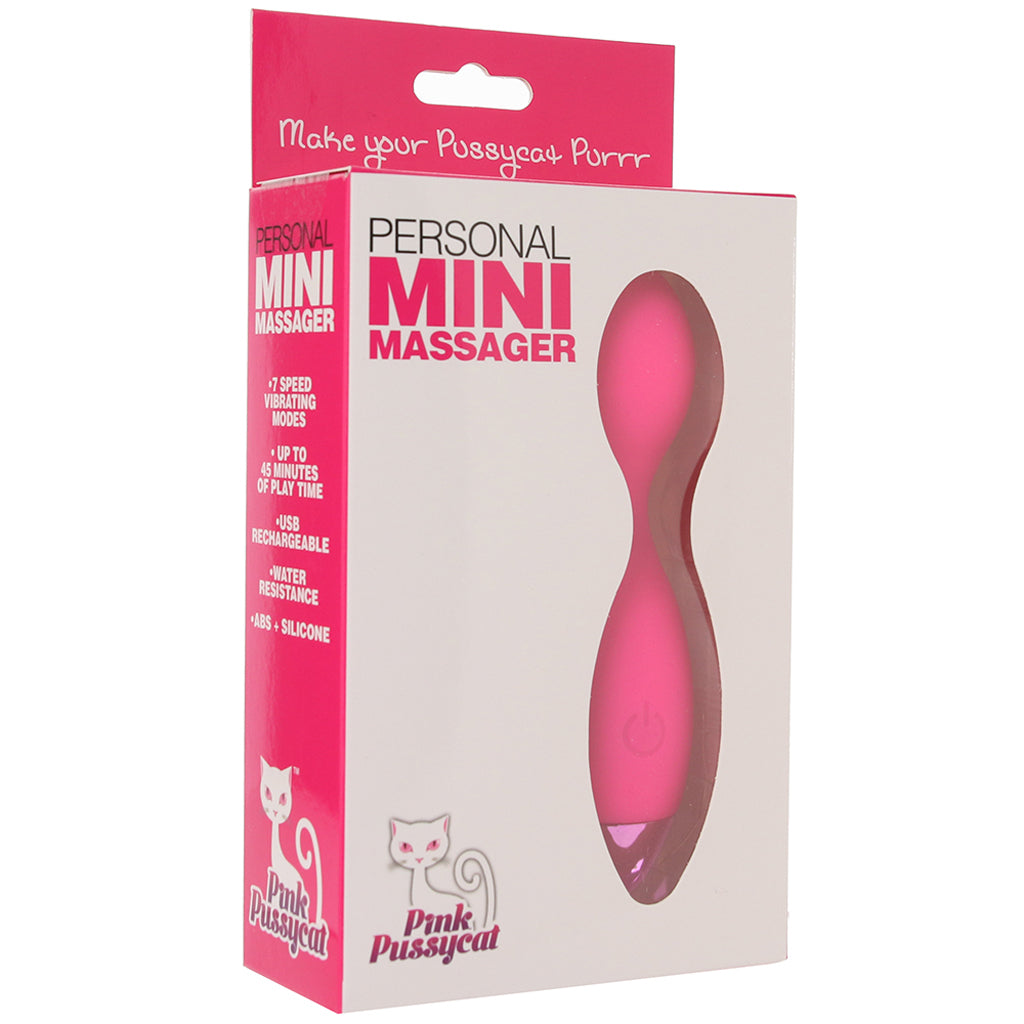 Pink Pussycat Personal Mini Massager Vibe Vibrators > Clitoral Stimulators - Tophatter Daily Deals