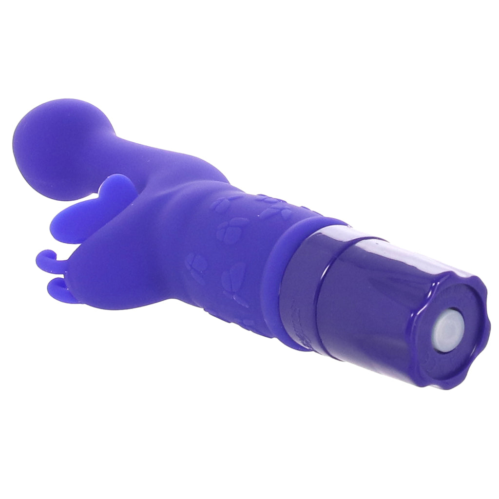 Silicone Butterfly Kiss Vibe in Purple Vibrators > G-Spot Vibrators - Tophatter Daily Deals