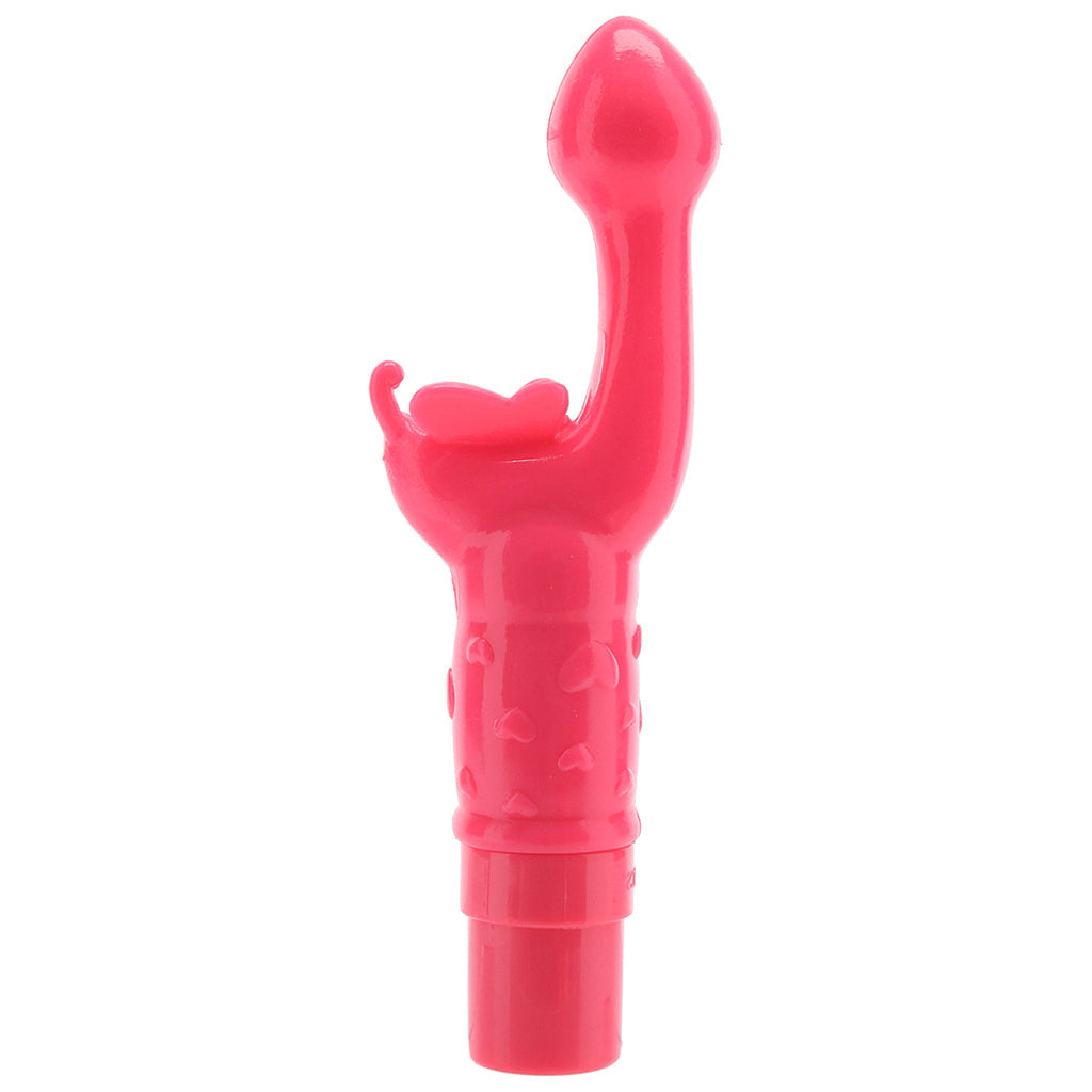 Rechargeable Butterfly Kiss Vibe in Pink Vibrators > G-Spot Vibrators - Tophatter Daily Deals