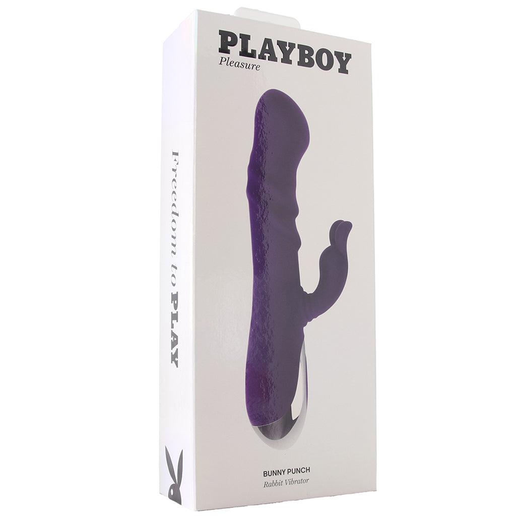 Playboy Bunny Punch Rotating Rabbit Vibe Vibrators > Rabbit Vibrators - Tophatter Daily Deals