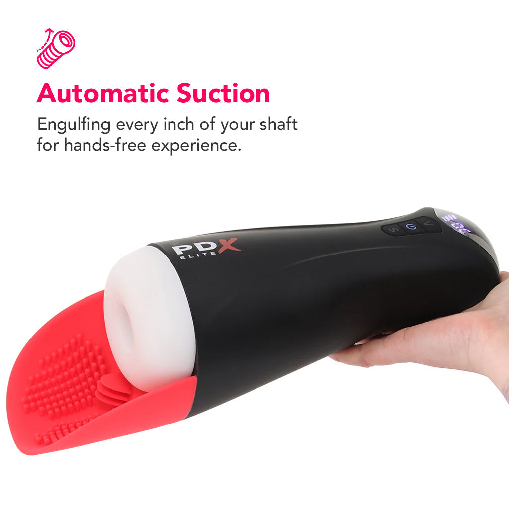 PDX Elite Fap-O-Matic Pro XL Suction Stroker Male Masturbators > Auto Strokers - Tophatter Daily Deals