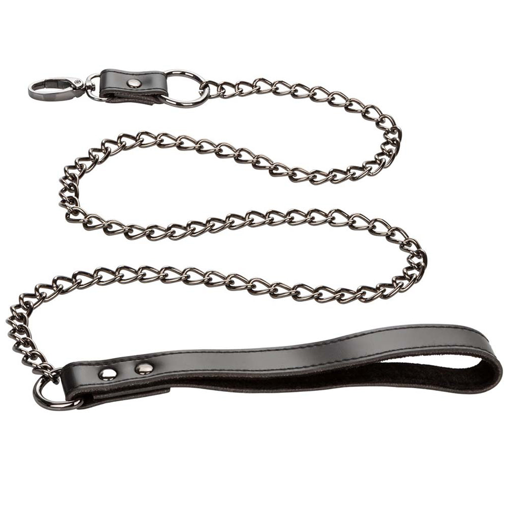 Euphoria Collar With Chain Leash Bondage and Fetish > Leashes and Collars - Tophatter Daily Deals
