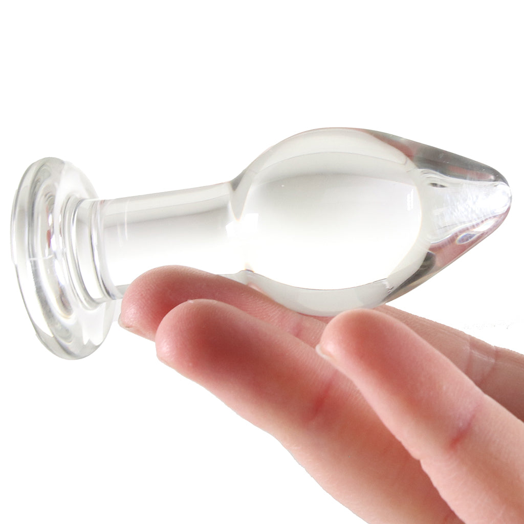 Clarity Utopian Trinity Glass Butt Plug Set Anal Sex Toys > Butt Plugs - Tophatter Daily Deals