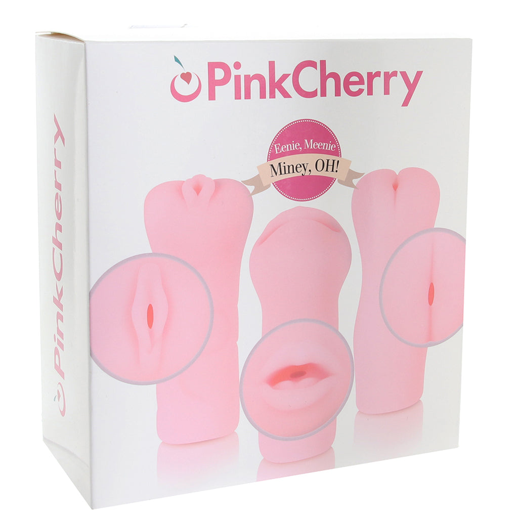 PinkCherry Eenie, Meenie, Miney, OH! Stroker Set - Tophatter's Adult Products Male Masturbators > Pocket Strokers - Tophatter Daily Deals