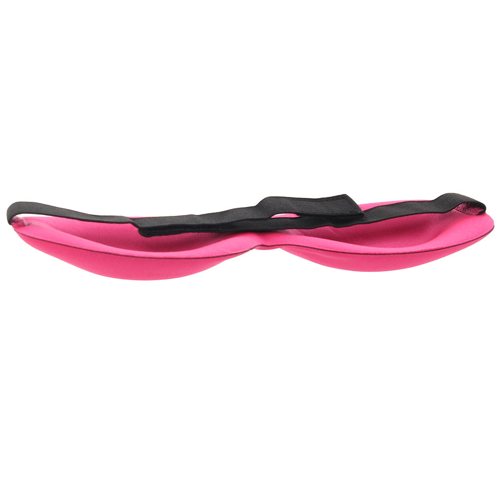 Ouch! 3D Blindfold in Pink Bondage and Fetish > Pleasure Masks and Dress Up Play - Tophatter Daily Deals