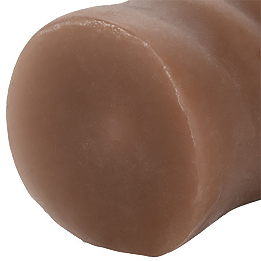 Stroke It Anatomical Mouth Stroker in Brown Male Masturbators > Mouth Masturbators & Strokers - Tophatter Daily Deals