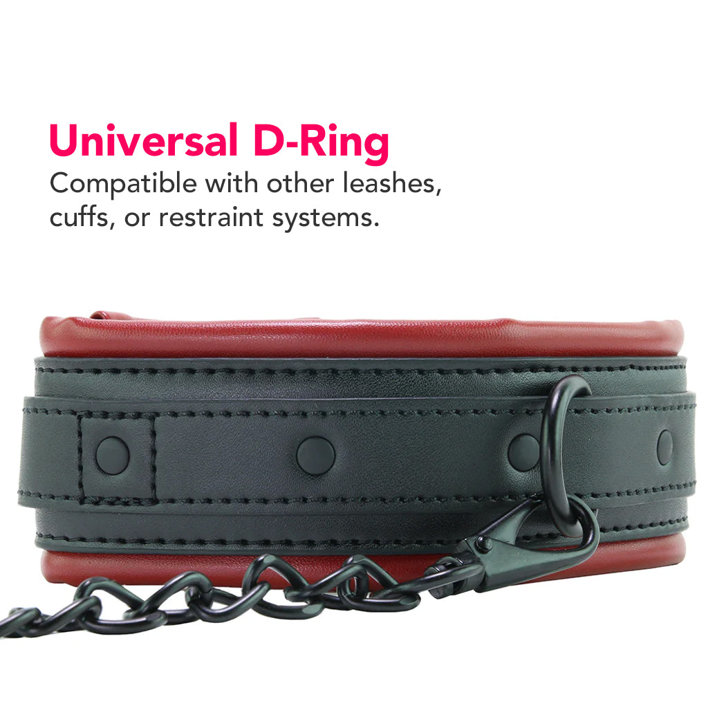 Saffron Leash & Collar Bondage and Fetish > Leashes and Collars - Tophatter Daily Deals
