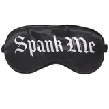 Ouch! Printed Satin Spank Me Blindfold Bondage and Fetish > Pleasure Masks and Dress Up Play - Tophatter Daily Deals