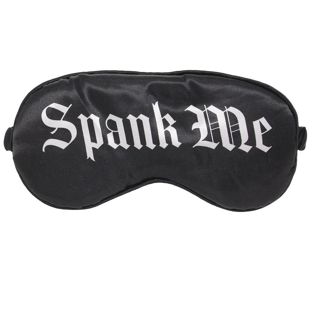 Ouch! Printed Satin Spank Me Blindfold Bondage and Fetish > Pleasure Masks and Dress Up Play - Tophatter Daily Deals